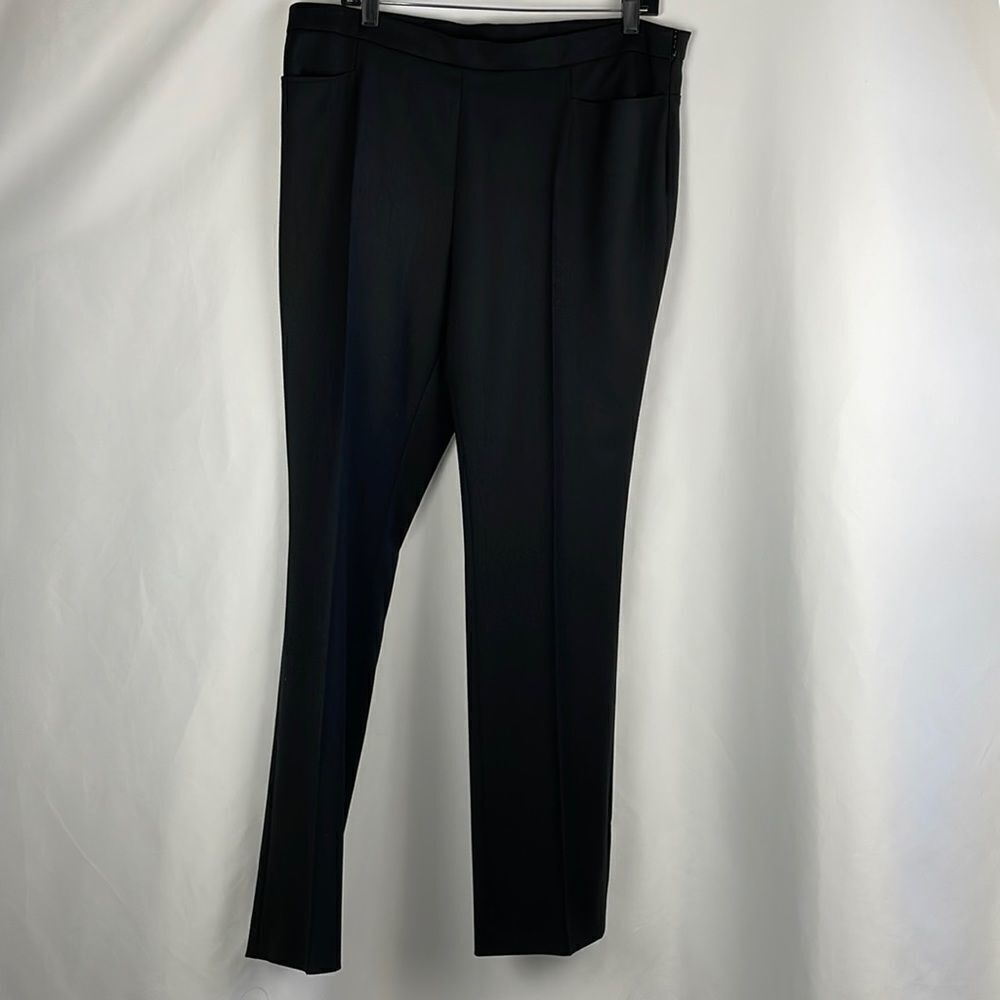 Akris Punto Black Tapered Dress Pants
